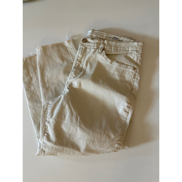 Women's nicole miller Ivory High Rise Ankle Skinny SoHo Jeans Size 16 - Picture 2 of 6